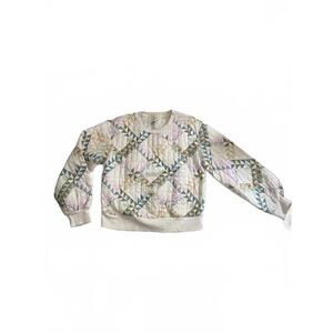 Universal Thread Quilted Patchwork Sweatshirt XS